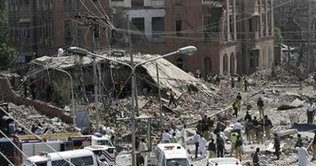 More than 100 buildings have been affected 